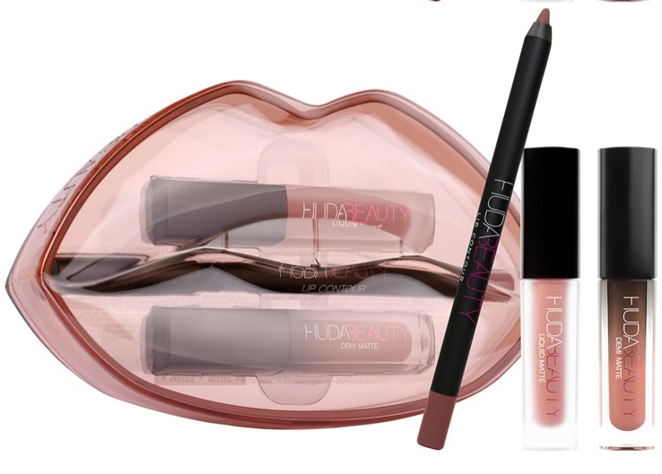 Huda Beauty Matte & Cream Lip Set отзыв.
